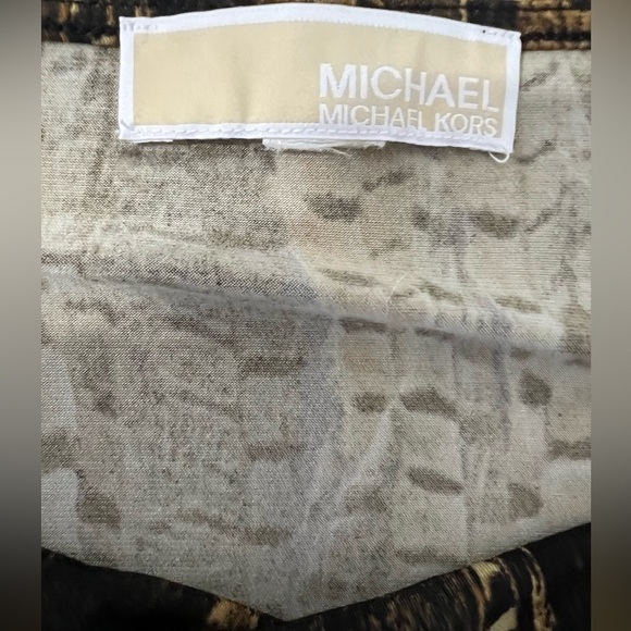 MICHAEL KORS DRAPE NECK SLEEVELESS TOP size Small - Picture 4 of 7